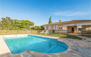 Beautiful home in Chiclana de la Fronter with Outdoor swimming pool, WiFi and Private swimming pool